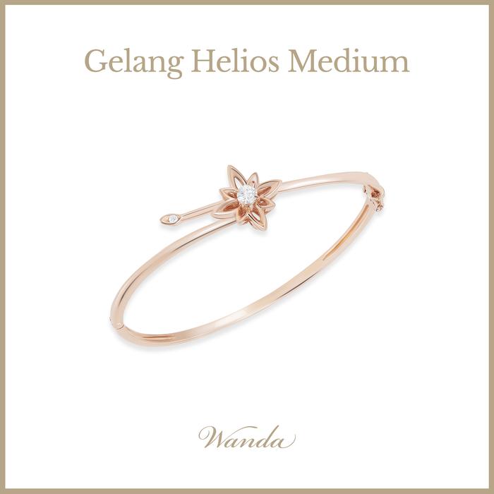 Gambar Gelang Berlian Wanda - Helios Medium - Bangle dari Wanda House Of Jewels Kota Administrasi Jakarta Pusat Tokopedia