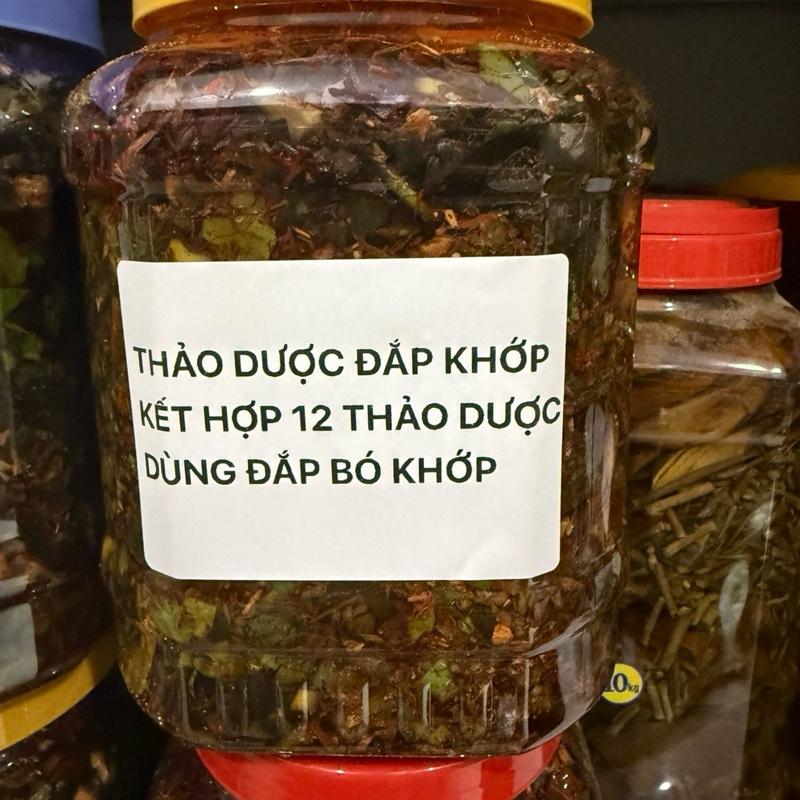 Thảo Dược Đắp Xương Khớp Kết Hợp 12 Thảo Dược Dùng Đắp Bó Khớp Keo Nhựa 2.3kg Thuốc Nam