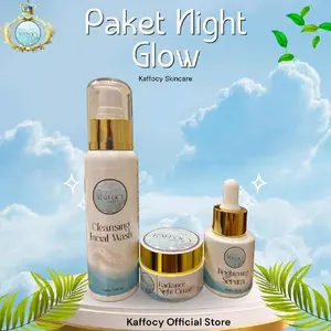 paket night glow kaffocy skincare