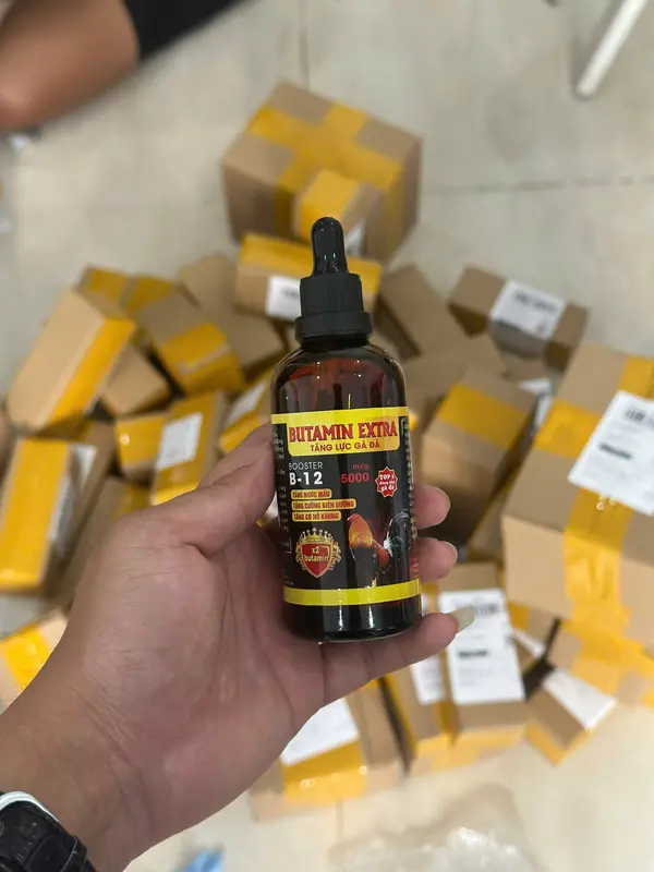 Butamin Extra B12 chai 100ml: Nhập Mỹ - Nuôi gom bo cấp tốc 7 đến 10 ra trận. 3