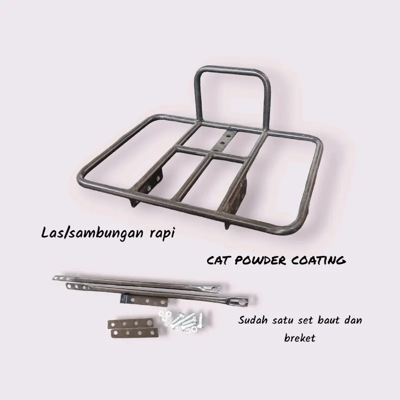 Front Rack Pizza Series - Rak Depan Sepeda Universal untuk Semua Jenis Sepeda - Outdoor 1
