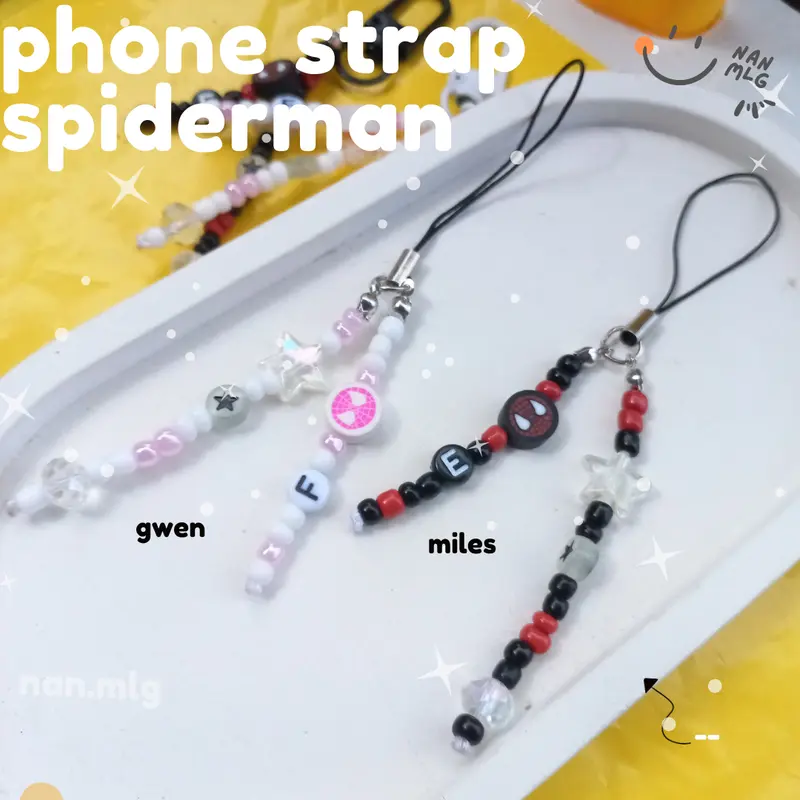 Gantungan HP Kunci Phone Strap SPiderman 0157 Nan.mlg Aksesoris Telepon Lanyard Hp 2