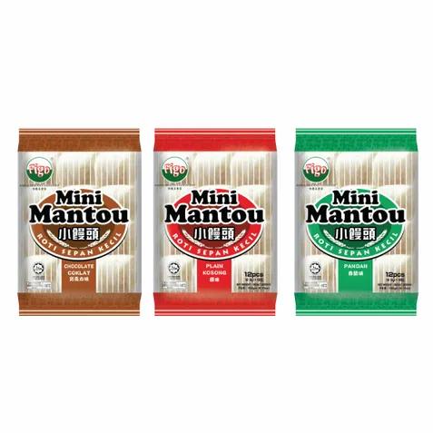 Figo Mini Mantou Random Flavour (12pcs) Roti Sepan Kecil Foo - TikTok ...