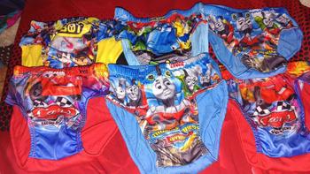 Product Review of Paket 6 Pcs Celana dalam anak balita laki laki model segitiga bahan katun motif gambar Usia 2-10 Tahun Fashion from g**7 0