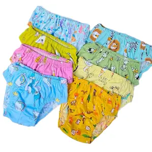 12pcs Celana Dalam Anak Laki Laki Perempuan Warna Motif Bahan Libby Velvet Fashion pakaian dalam