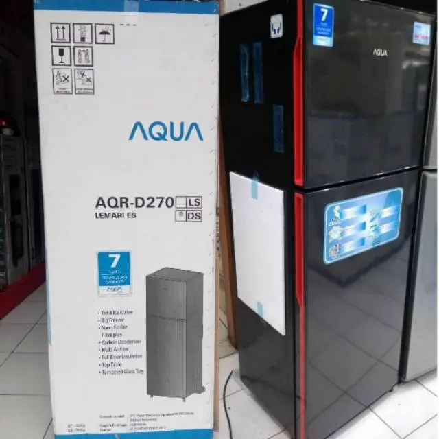 Kulkas 2 pintu Aqua Sanyo Aqr-d 270 1
