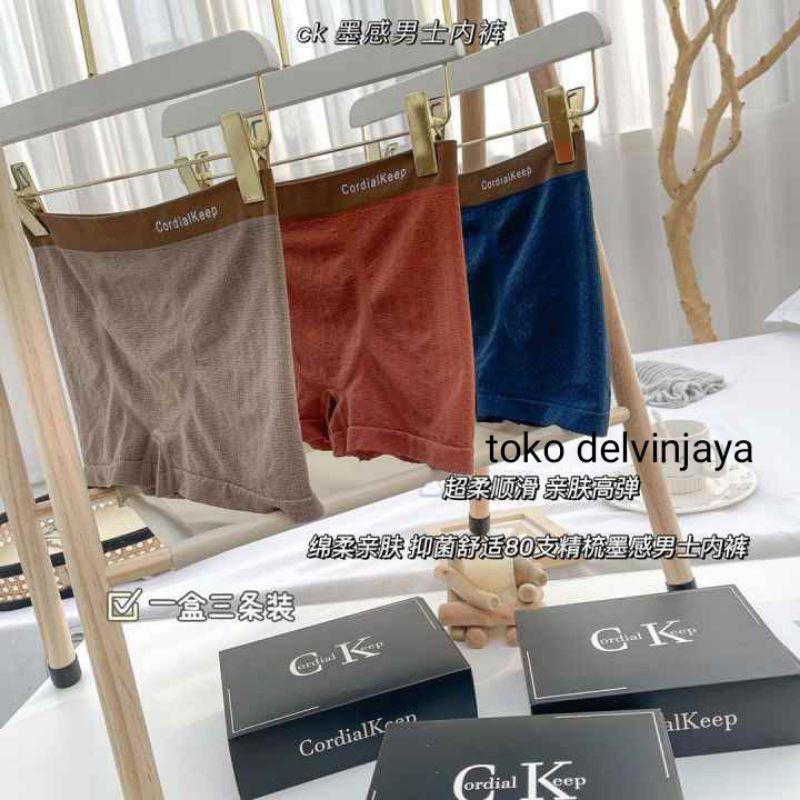 celana dalam pria seamless CD002 one size | celana dalem boxer pendek | boxer pria murah | Celana boxer cordialkeep 2