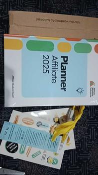 Product Review of Planner Book Buku Journal Jurnal Resolusi Agenda 2025 Affiliator by Fea Rini, Miss Konten, Koh Dennies dan Yohan Agustian Affiliate Akademi from i**a 0