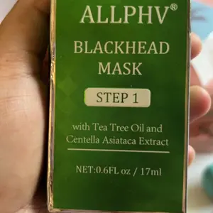【Official】Allphv Blackhead Mask Step1-Masker komedo Pembersih komedo mengangkat komedo penghilang komedo  penghilang komedo hidung Acid Pria Treatment