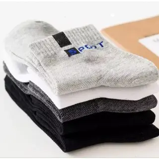 Maryde - New Sport Kaos Kaki Olahraga Pendek Atas Mata Kaki Pria Wanita 1