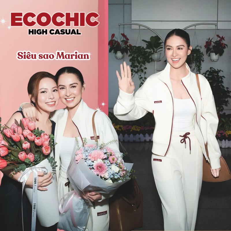 Set Bộ Khoá Kéo ECOCHIC Set Bộ Đồ Đông Áo Khoá Kéo 2 Chiều Quần Dài Nỉ Chất Liệu Cao Cấp Chính Hãng B182