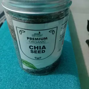 Suur Lemoen Chia Seed Organic Premium 500 Gram Toples