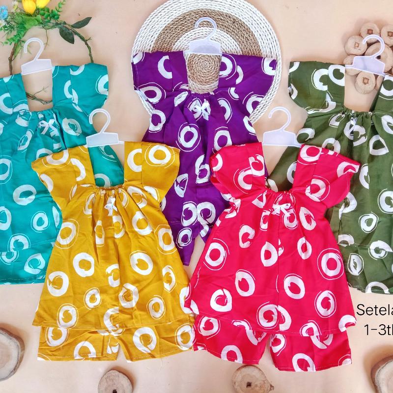 PAKET USAHA Setelan rayon 10pcs 1-3th Allsize 1