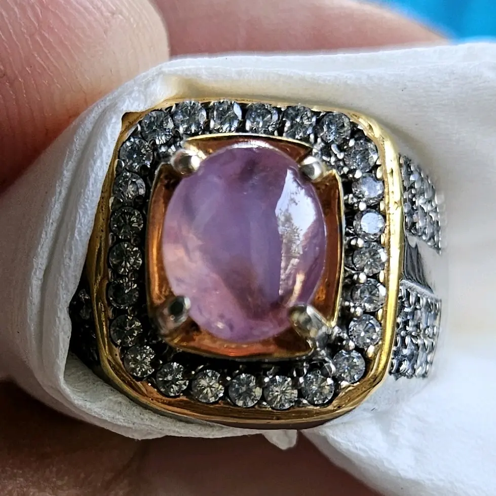 NATURAL STAR PINK SAPPHIR SRILANKAN (NH)