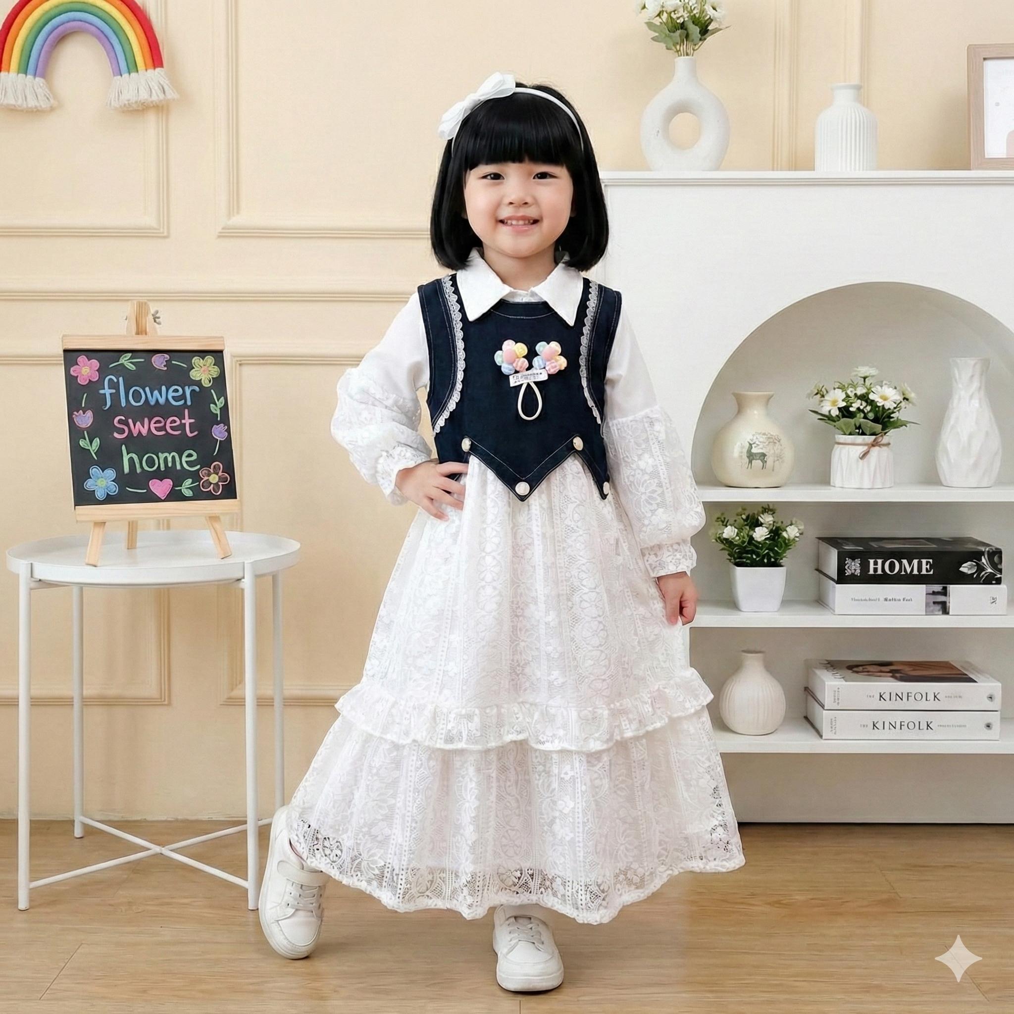 Gamis Dahlya Anak Rompi Jeans Mix Brukat malika Model Korean Farian bunga Cantik Kekinian Anak Perempuan Usia 3 - 10 Tahun Dress Kekinian Lengan Panjang Baju Muslim Anak Perempuan Gams Lebaran Anak Perempuan Lebaran 2026 Gamis Dahlya Anak Rompi Jeans Mix Brukat malika Model Korean Farian bunga Cantik Kekinian Anak Perempuan Usia 3 - 10 Tahun Dress Kekinian Lengan Panjang Baju Muslim Anak Perempuan Gams Lebaran Anak Perempuan Lebaran 2026