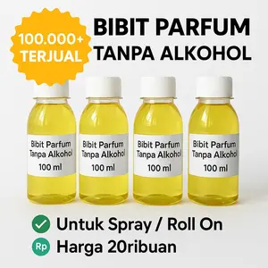 100.000+ Terjual  Bibit Parfum 100ml Tanpa Alkohol – Harga 20ribuan