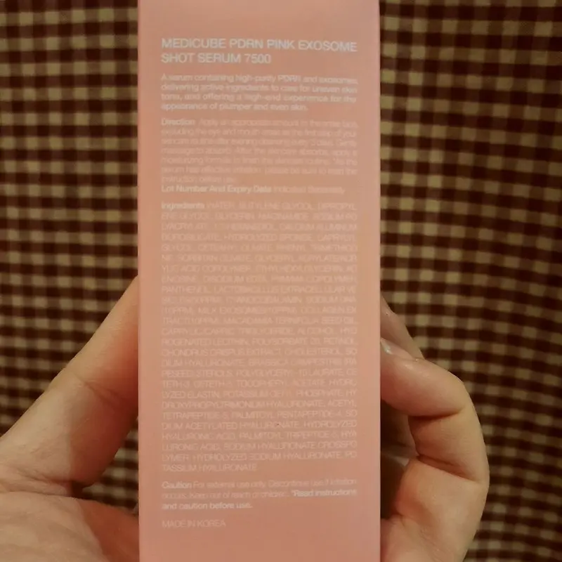PDRN Pink Collagen Exosome Shot Ampoule 7500 1pcs(beli1 dapat 5pcs pdrn daily serum) 3