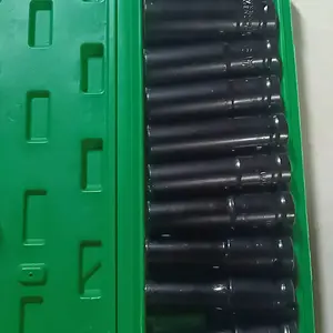 Impact Socket Set 10Pcs 8-24MM  CR-V Panjang Mata Sock Impact 1/2 Inch Kunci Socket Extention Impact Socket