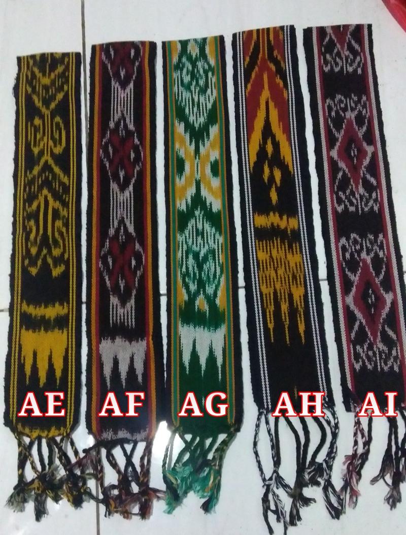 Product Introduction of Ikat Kepala Tenun Syal Etnik Kain Motif Dayak Toraja Lombok 1