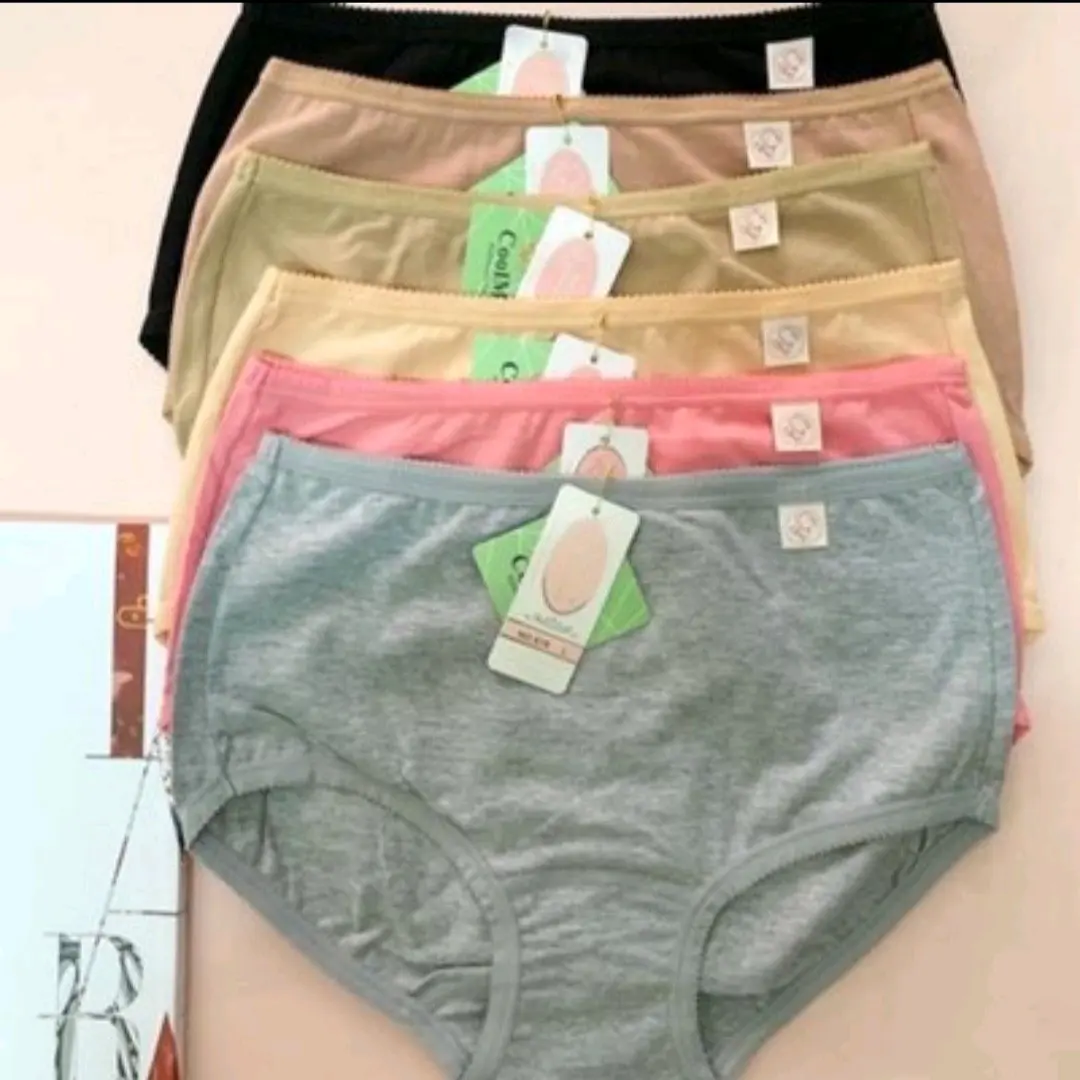(6pcs) celana dalam yadaili coolmax