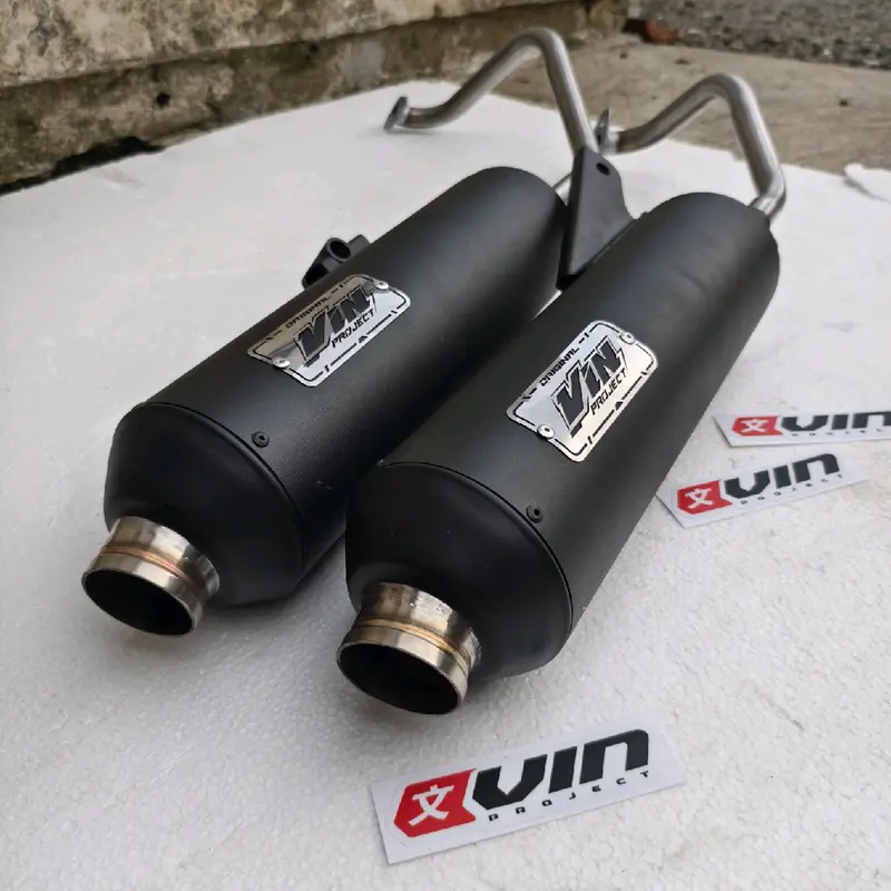 Knalpot MONCONG OUT 50mm TYPE LUSTER SARINGAN BOR BORAN 3×3 Engker Moncong Shijiro Original Vin Project Fullsistem Beat Scoopy mio sporty Vario nmax all matic Kendaraan 3