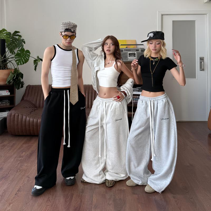  QUẦN DÀI NỈ ỐNG RỘNG PRIVATE CLUB UNISEX EMPTI.CLUB QD-011 