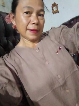Product Review of Atasan Wanita Rayon Twill premium Panjang Baju Dewasa All size  muat sampe BB 70  Nyaman Lembut Kancing Kain Formal High Hitam from k** a**a 1
