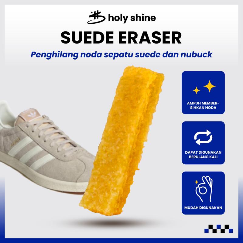 Holy Shine Suede Eraser Pembersih Noda Sepatu Suede Nubuck 1