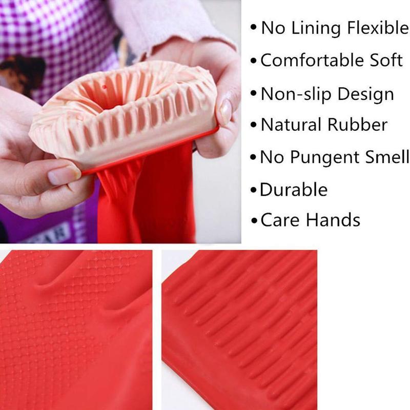 Product Introduction of Găng Tay Rửa Cực Dài, Cao Su Không Thấm Nước, Để Làm Sạch Nhà Bếp, Phòng Tắm, Công Việc Gia Đình 25