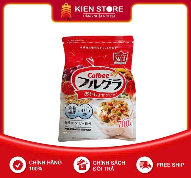 Ngũ cốc Calbee Nhật Bản - Date tháng 03/2026