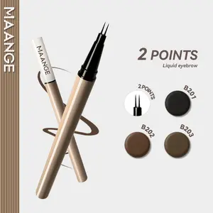 [Limited] MAANGE Pensil Alis Cair Ujung Runcing Dual Tip Eyebrow – Tahan Air, Warna Tahan Lama & Hasil Alami Cepat Kering