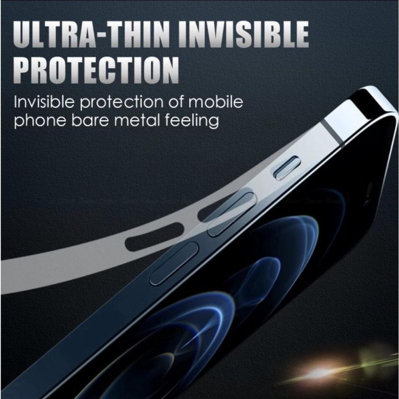 1 SET ANTI GORES / HYDROGEL BEZEL SIDE 16 PROMAX 16 15 PRO 15 14 PLUS 14 13 PRO 13 12 PRO 12 ANTIGORES SAMPING FULL SET 2