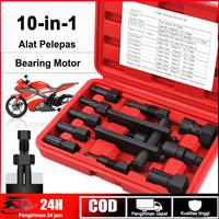 Gambar 10pcs Kit Tool Praktis Bearing Puller Motor / Alat Penghilang Bantalan Sepeda Motor / Internal Bearing Puller Set - 10pcs dari nanwei.id Kab. Tangerang 1 Tokopedia
