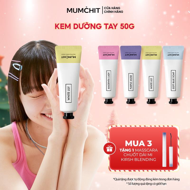  Kem Dưỡng Da Tay MUMCHIT Giúp Mềm Mịn Dưỡng Ẩm Chuyên Sâu 24h Phù Hợp Cho Da Nhạy Cảm 50ML 
