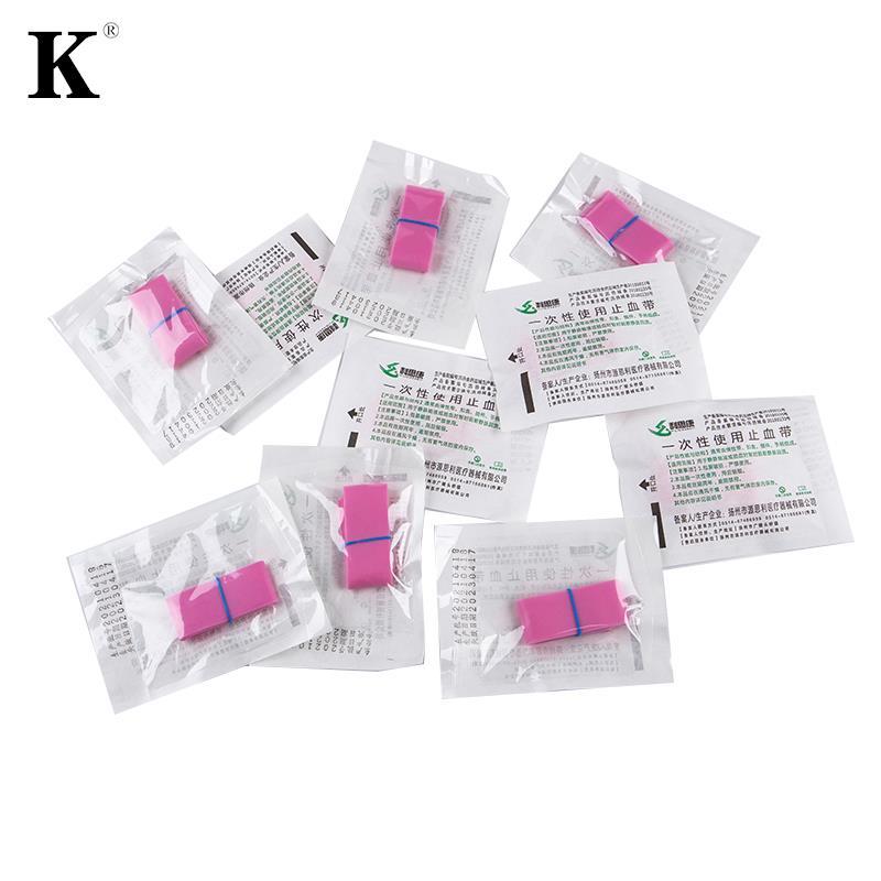 Medical Rubber Disposable Tourniquet First Aid Kit 1/5/10Pc Elastic ...