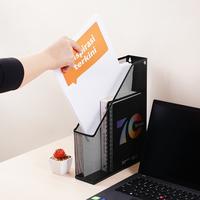 Gambar AZKO Odi Organizer Majalah - Hitam Rak Bacaan Holder Dokumen Meja Penyimpanan dari AZKO ID Kota Administrasi Jakarta Pusat 2 Tokopedia
