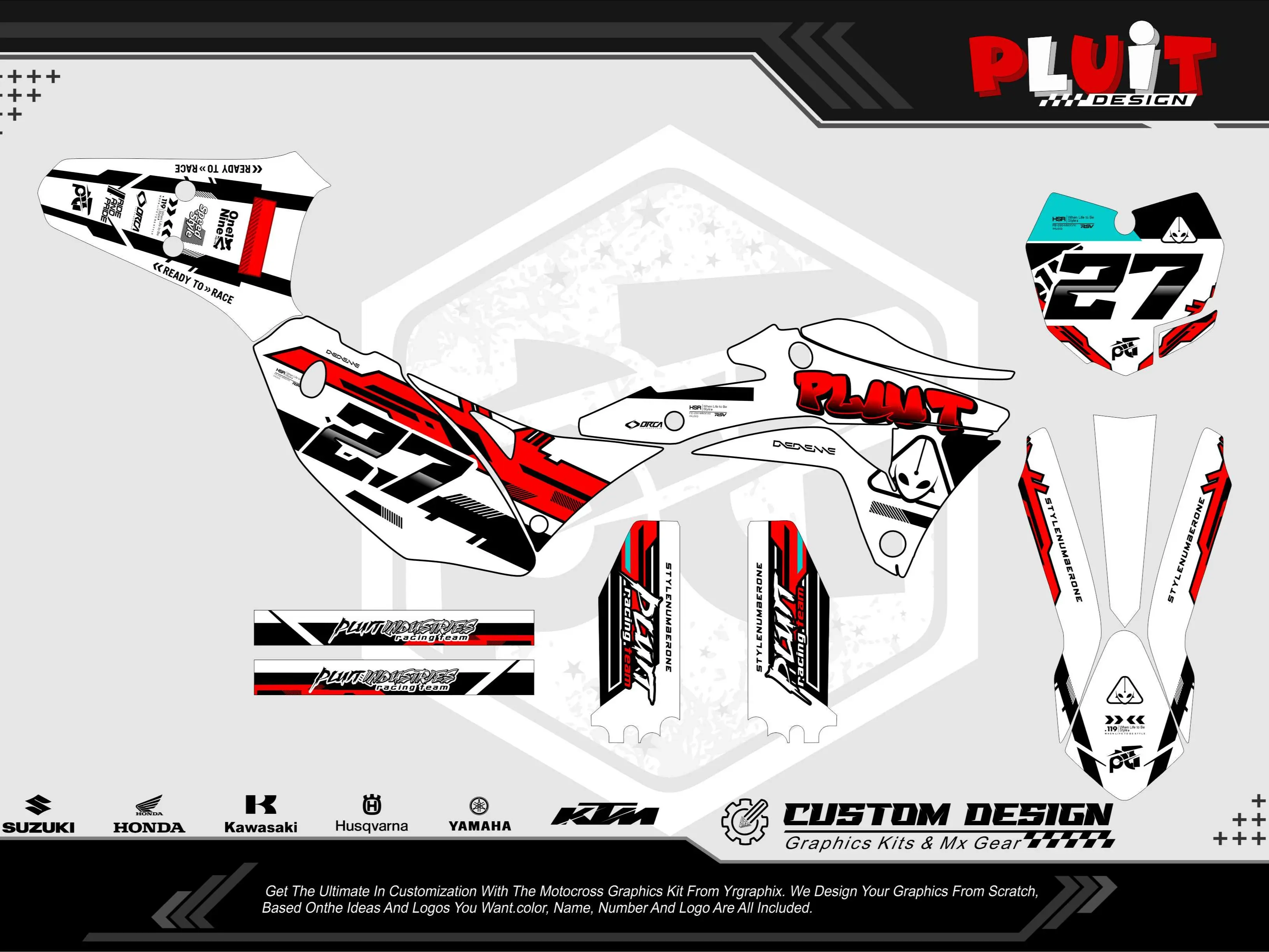 DECAL STICKER MOTOR KLX GORDON FULL BODY free costume design