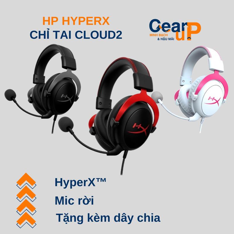 Tai nghe Gaming HP HyperX Cloud II [CHỈ TAI] new nobox