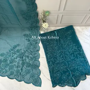 Kain Kebaya Bordir Terbaru Motif Dandelion