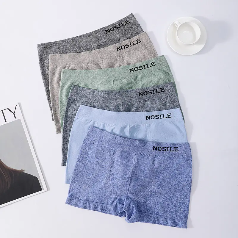 ISI 3PCS Nosile Underwear Seamless | Celana dalam boxer pria One Size 6