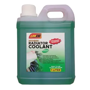 LOWKOS Radiator Coolant Hijau 1 Liter Siap Pakai dengan Corrosion Inhibitor Anti Karat