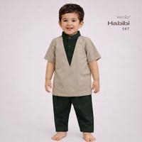 Gambar KEOLA Habibi Set – Koko Anak Premium| Baju Koko Anak Ramadhan (Setelan Muslim Koko Set Anak) Usia 1 - 6 Tahun - Alden Blue, 1T dari Keola Mall Kota Administrasi Jakarta Utara 1 Tokopedia