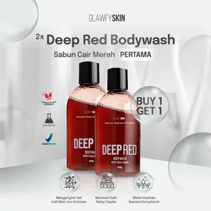 [ 2pcs ] Deep Red Bodywash Glawfyskin