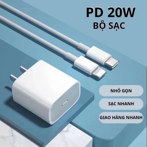   DOÃN CHÍ KIÊN  Bộ sạc nhanh PD 20W đa năng hỗ trợ sạc nhanh max 20W cho các dòng androi và lphone 