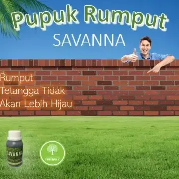Pupuk Cair Savanna Pupuk Rumput Jepang - Rumput Golf - Gajah Mini Dll