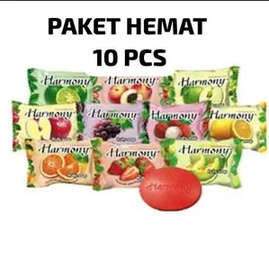 paket HARMONY  sabun batang  10 pcs