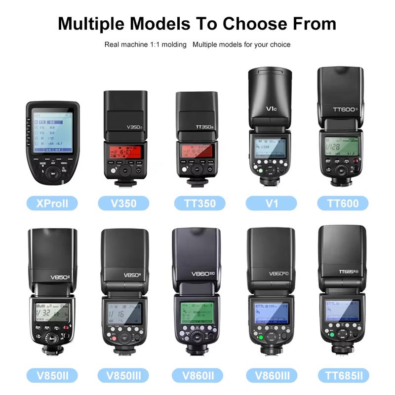 Phim kính cường lực Godox tương thích với Godox X3 V1 Pro, Trigger V1, V850 III, V860 III, TT685 II, V860 II, V850 II, TT600, V350, đèn flash máy ảnh TT350.