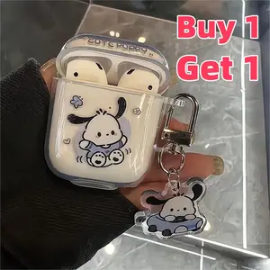 HEADSET BLUETOOTH TWS INPODS I12 EARPHONE BLUETOOTH 5.0 DENGAN CASING KARTUN - beli earphone dapatkan casing