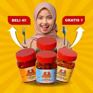 Dapur Mbakla | Sambal Cumi Ayam Suwir Cakalang Cumi Ijo
