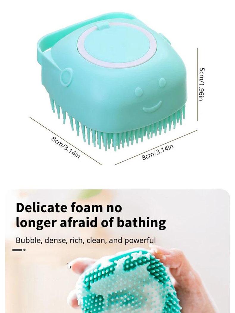 Product Introduction of pet Puppy Big Dog Cat brush Bathroom Bath Massage Gloves Brush Soft Safety Silicone Pet Accessories for Dogs Cats Tools Mascotas Products 17